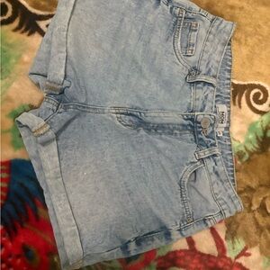 Refuge Light Blue Jean Shorts